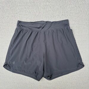 Under Armour Men's Dark Gray Athletic Fitted Shorts